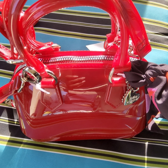 Betsey Johnson Mini Jelly Satchel - Picture 8 of 14
